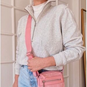 Everlane The Track Half-Zip Sweatshirt